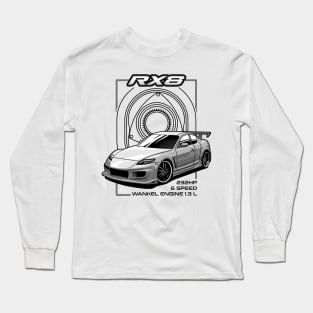 MAZDA RX 8 WHITE Long Sleeve T-Shirt